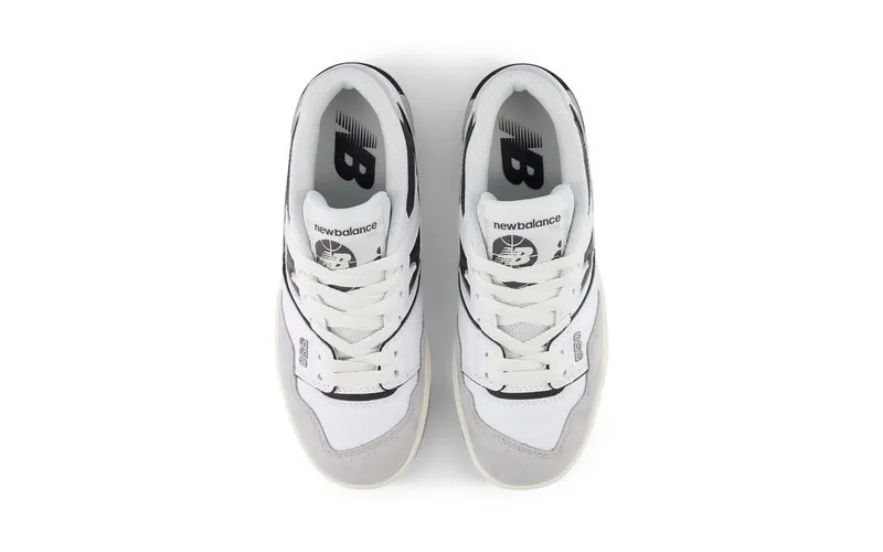 New Balance 550 GS “White Black Cement” (GSB550BW)