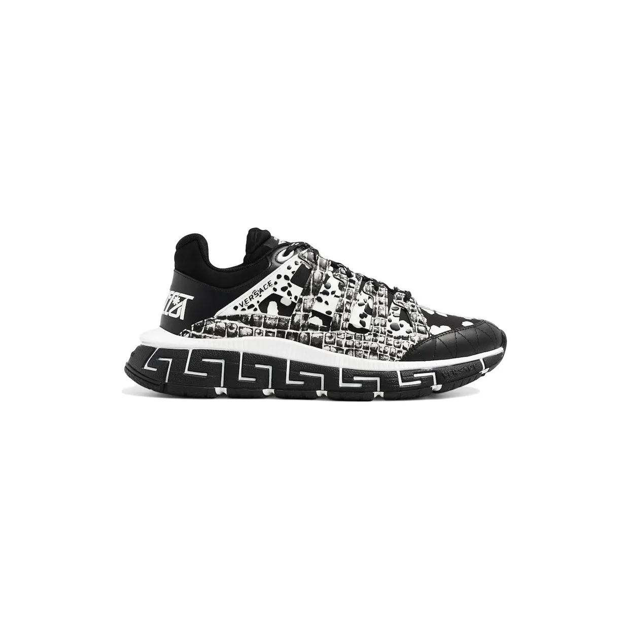 Versace Trigreca Black White (DSU8094 1A08908 2B020)