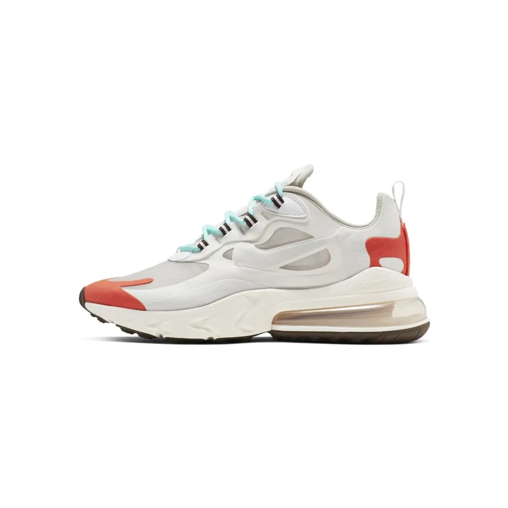 Nike Air Max 270 React Light Beige Chalk Light Beige Chalk/Summit White/Team Orange (AO4971-200)