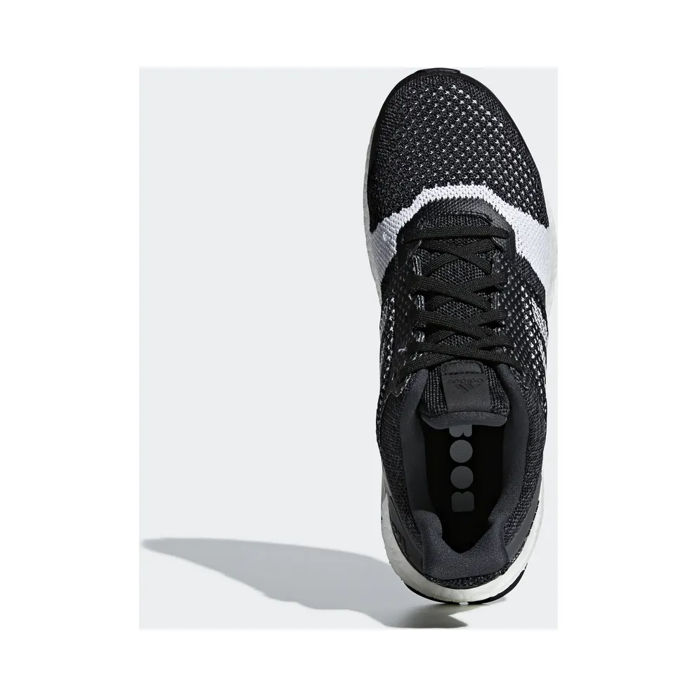 adidas Ultra Boost ST Black White Carbon Core Black/Footwear White/Carbon (B37694)