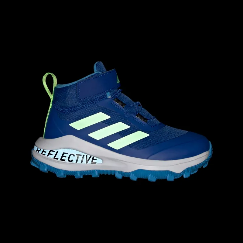 Adidas Fortarun All Terrain Cloudfoam Sport Running Elastic Lace and Top Strap Royal Blue / Solar Green / Pulse Blue (GZ1806)
