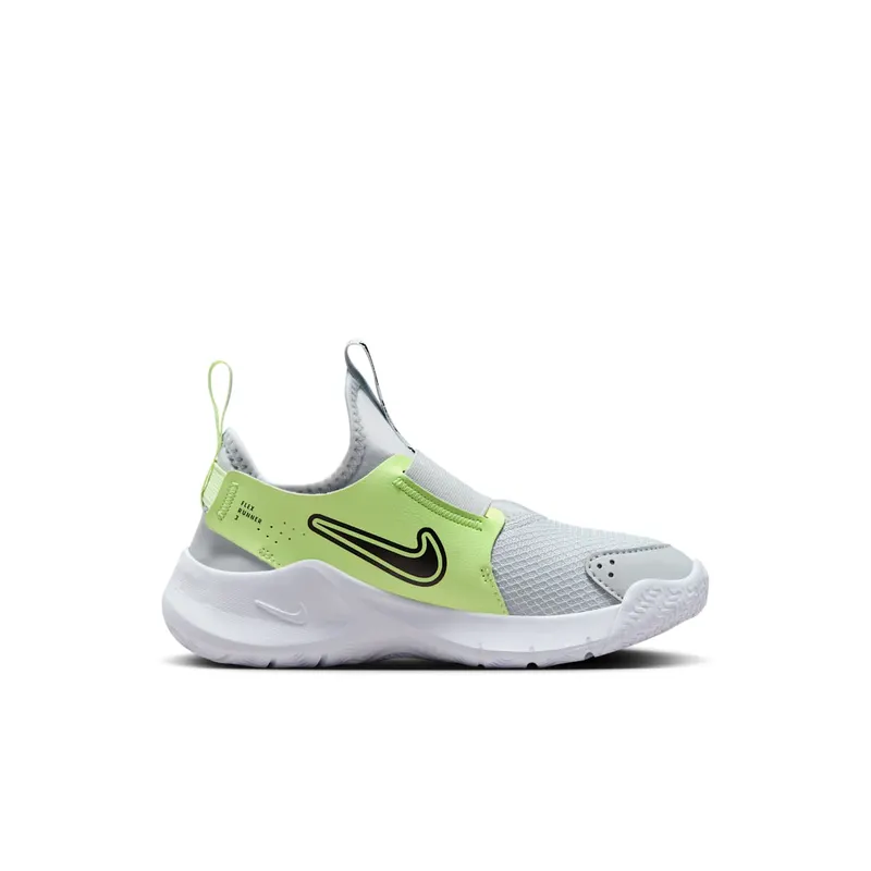 Nike Flex Runner 3 Pure Platinum Barely Volt Black (FN1449-004)