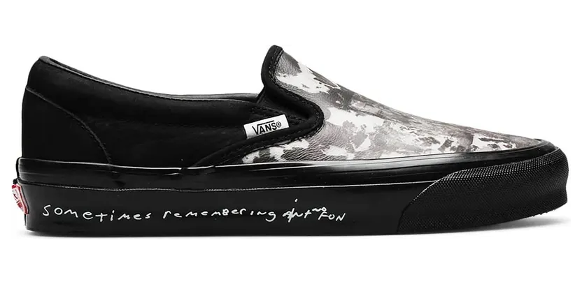 Vans Raised By Wolves x OG Classic Slip-On LX ‘Black Wall’ Black Wall (VN0A45JK025)
