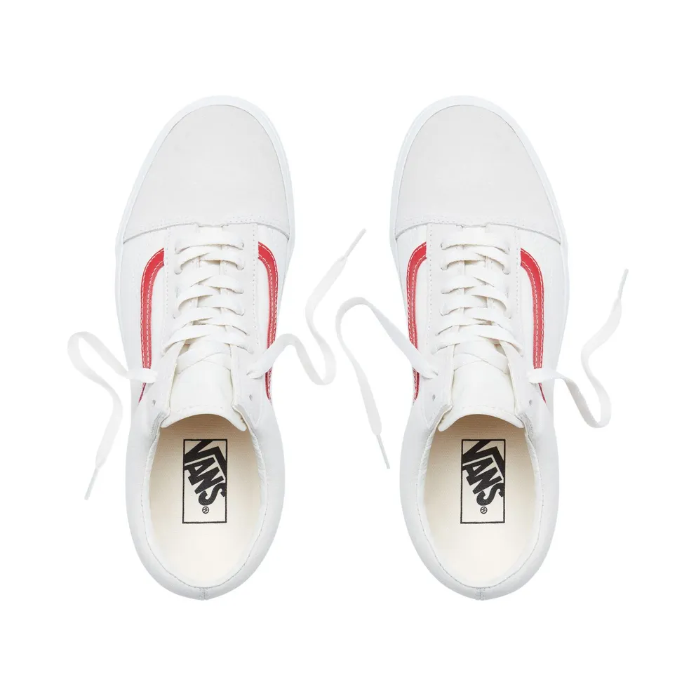 Vans Old Skool Cream Red Vintage White/Rococo Red (VN0A38G1R1T)