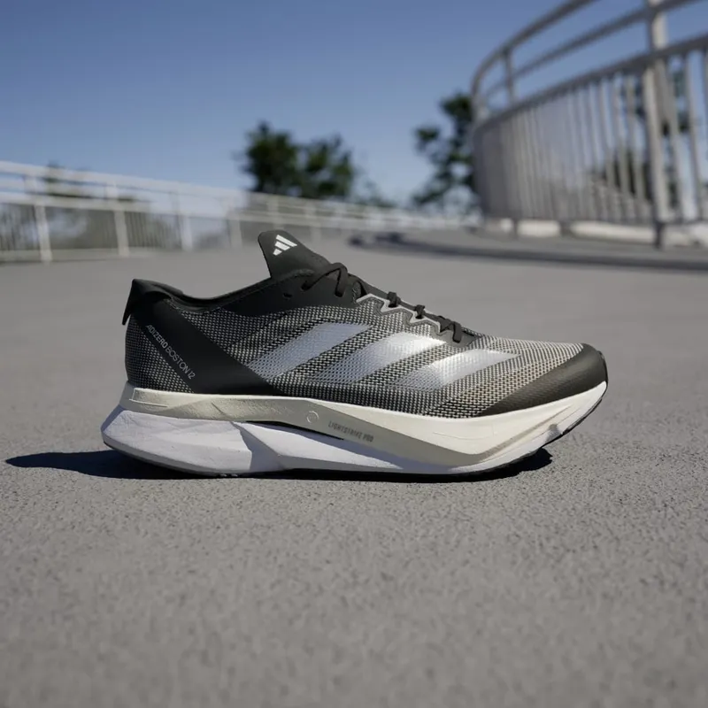 Adidas Adizero Boston 12 Core Black / Cloud White / Carbon (ID4234)