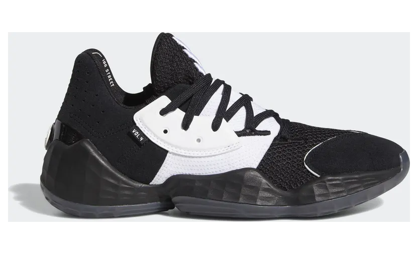 Adidas Harden Vol. 4 ‘Black White’ Core Black/Cloud White/Core Black (FV5597)