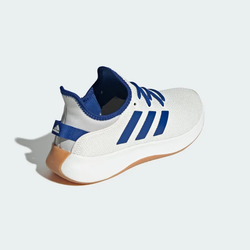 Adidas Cloudfoam Pure Shoes Core White / Royal Blue / Grey One (JI4878)