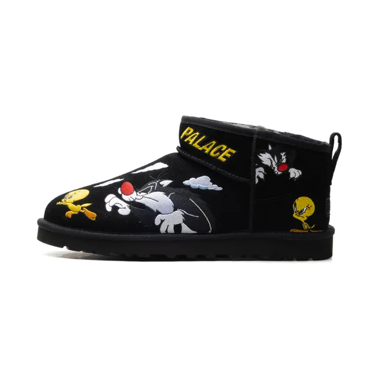 Ugg Ultra Mini “PALACE x Looney Tunes” (1181891-BLK)