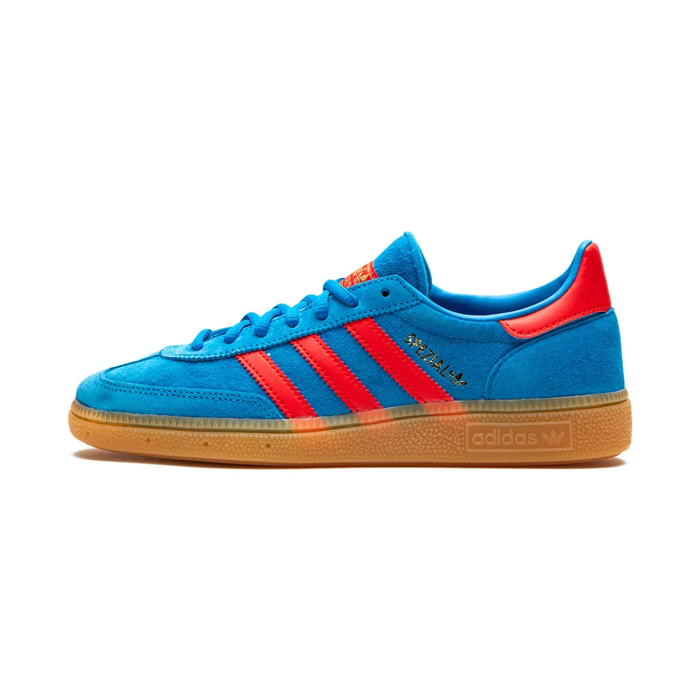 adidas Handball Spezial Schuh Bright Blue / Vivid Red / Gold Metallic (FX5675)