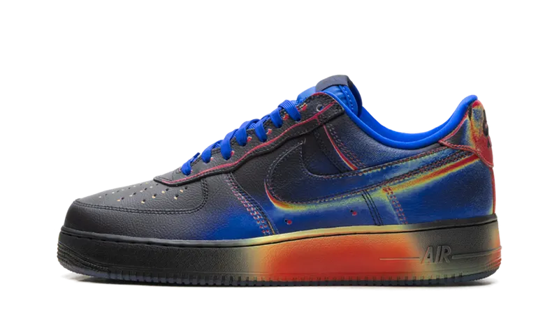 Nike Air Force 1 Low Retro “Heat Map Black Racer Blue” (IB6834-001)