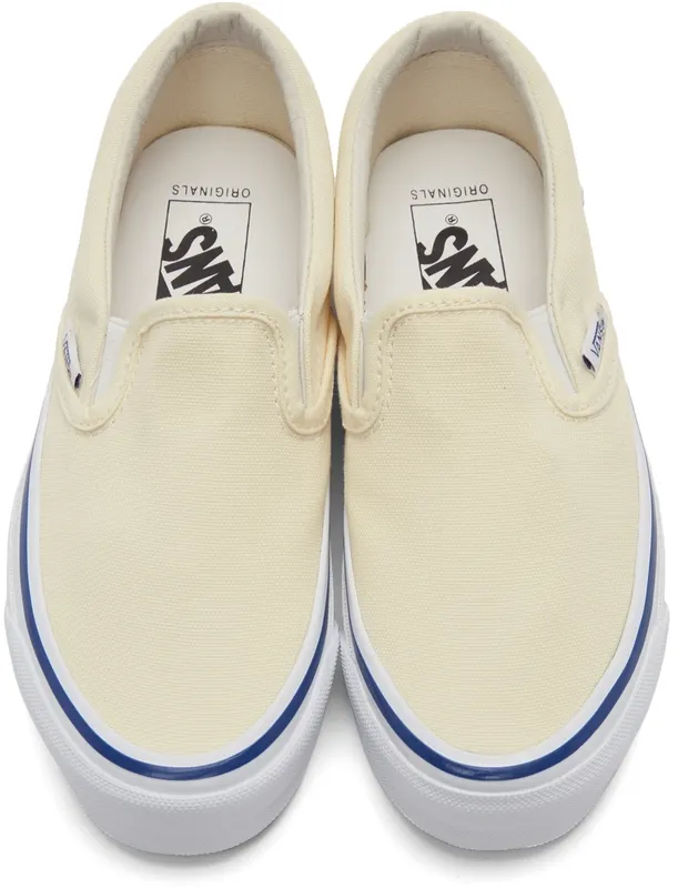 Vans Off-White OG Classic Slip-On LX Sneakers (VN0A45JK0RD1)