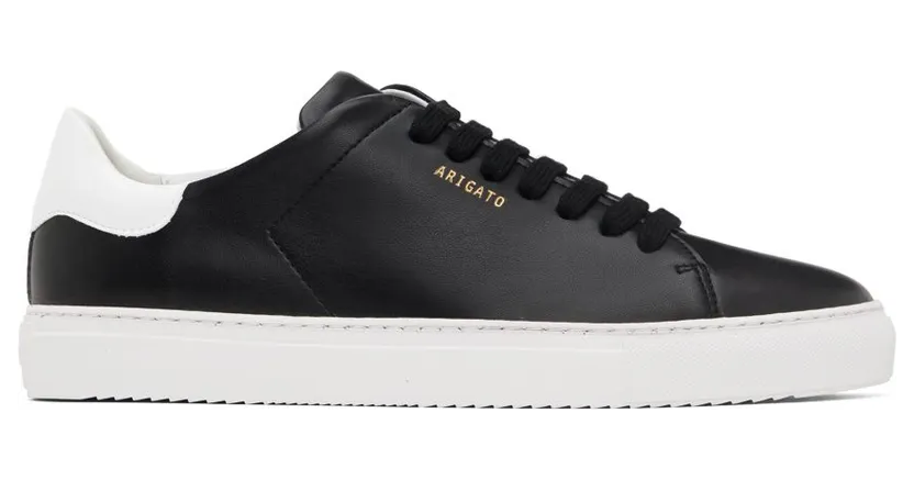 Axel Arigato Black Clean 90 Vegan Leather BLACK/WHITE (F0423006)