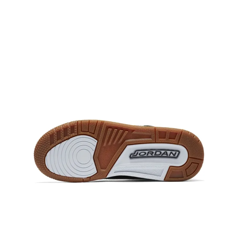 Jordan  3 Retro Black White Gum (GS) Black/White-Gum Medium Brown (441140-022)