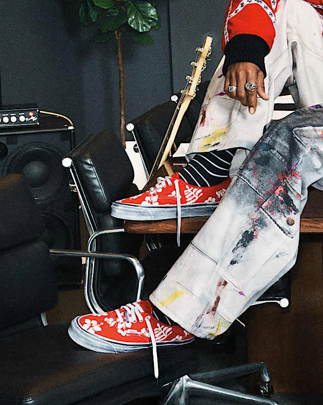 Vans Premium Authentic “Archive Aloha Red White” (VN000DB8CYK)