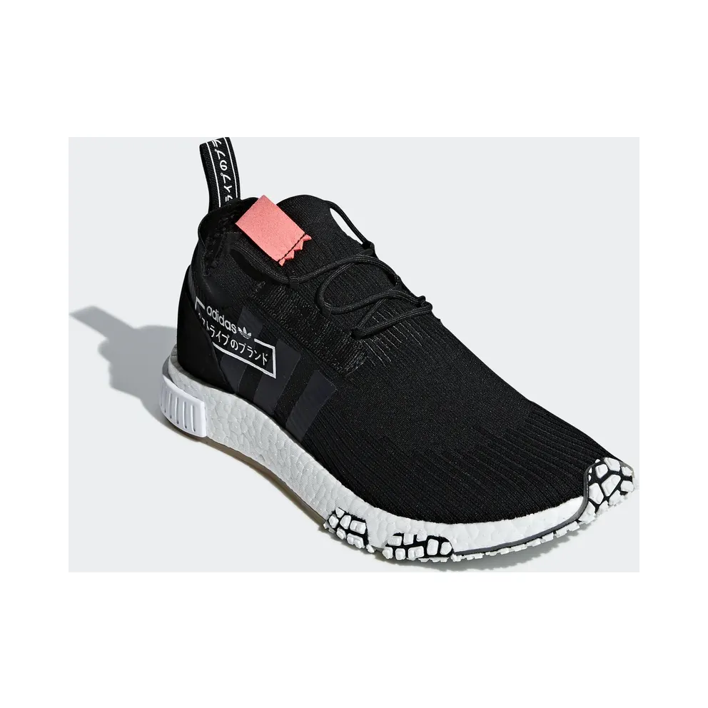 adidas NMD Racer Alphatype Core Black/Core Black/Flash Red (BB7041)