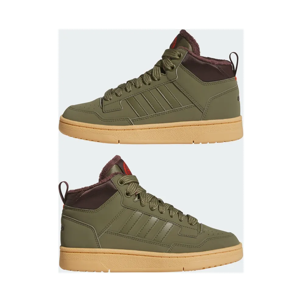 Adidas Rapid Court Mid Winterized Olive Strata / Shadow Brown / Gum (JR2813)