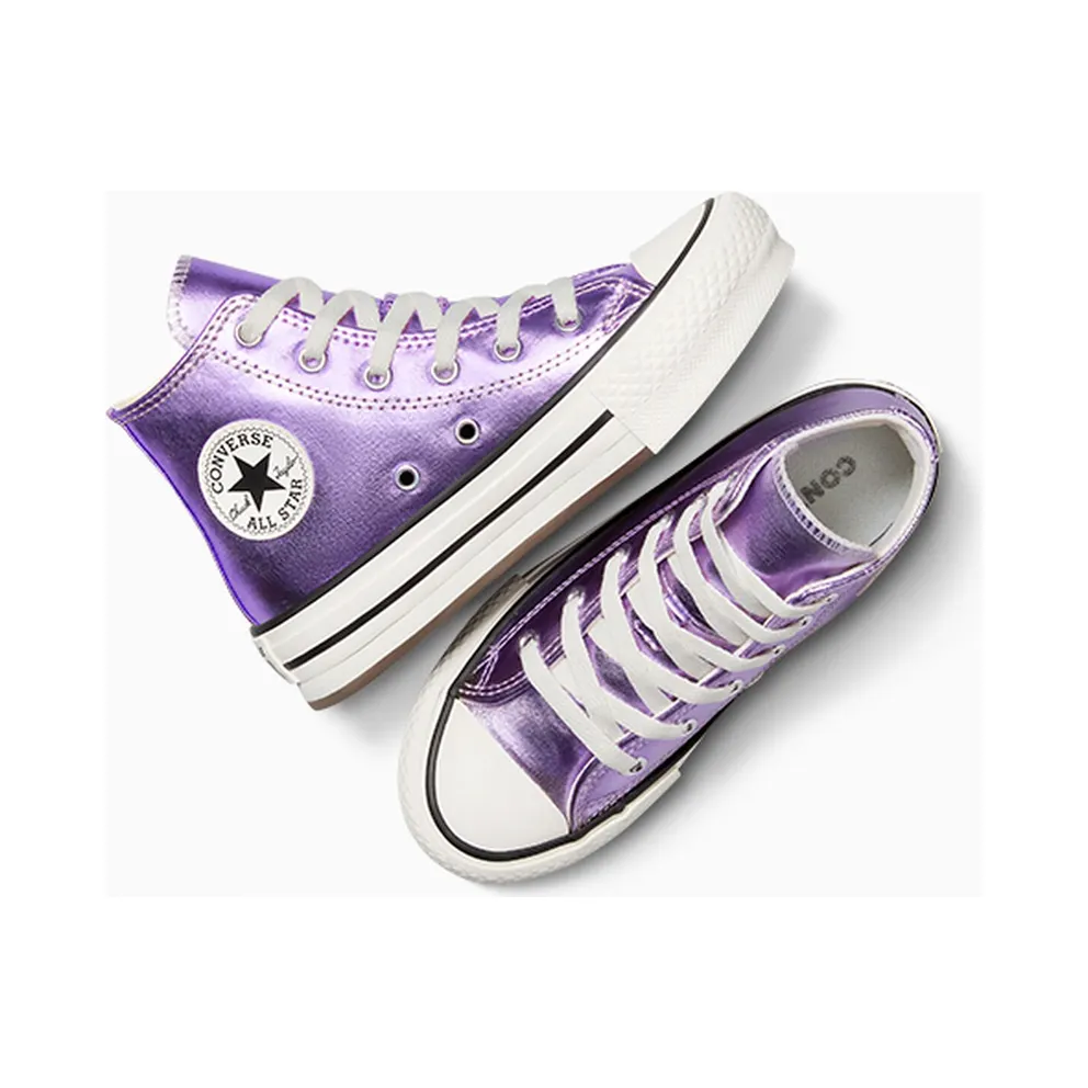 Converse Chuck Taylor All Star EVA Lift Platform Metallic Purple/Egret/Black (A13450C)