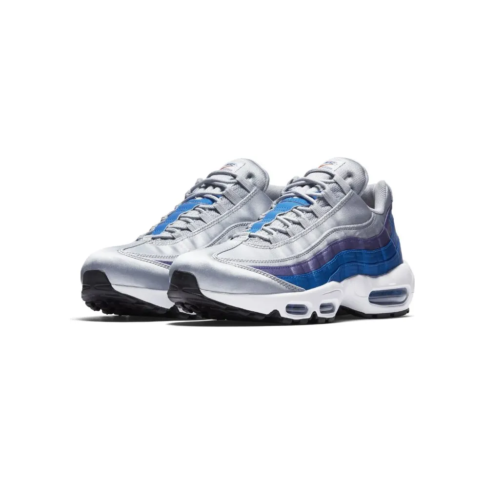 Nike Air Max 95 Pinwheel Blue Nebula Wolf Grey/Blue Nebula-Purple Slate-White (AJ2018-001)
