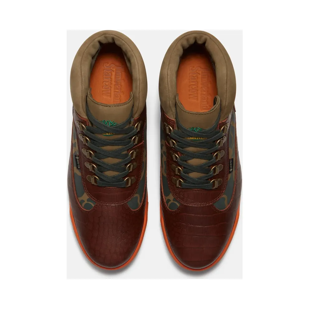 Timberland Field Boot Mid Lace Up Gore-Tex Starcow Medium Brown Camo (TB0A2NRW-A5C)