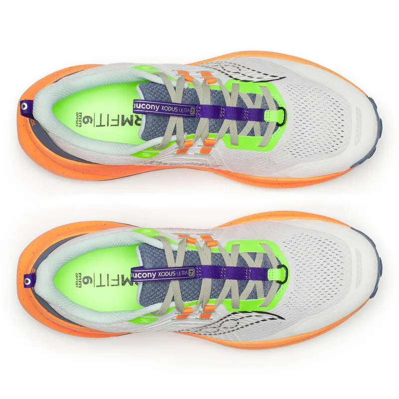 SAUCONY Xodus Ultra 4 “White / Turmeric” (S21032-150)
