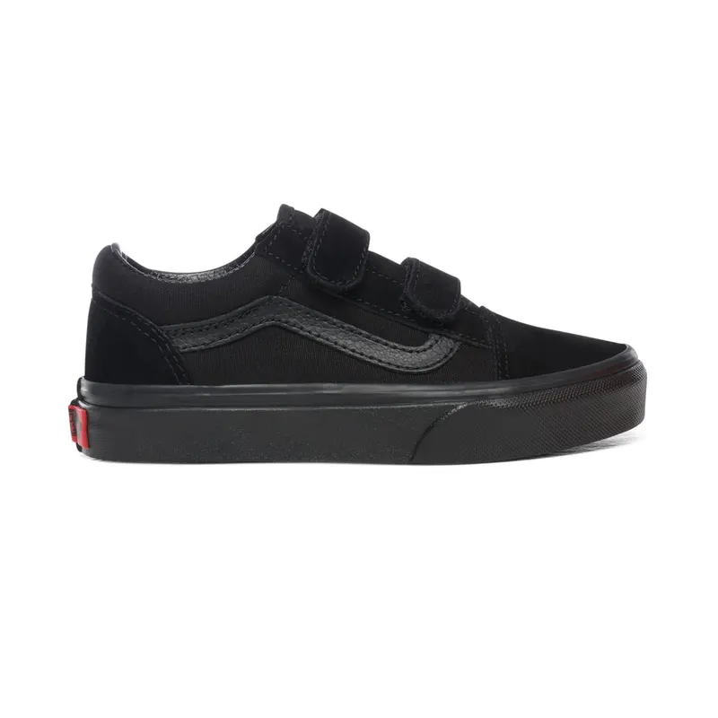 VANS Old Skool V Kids’ Shoes (Black)