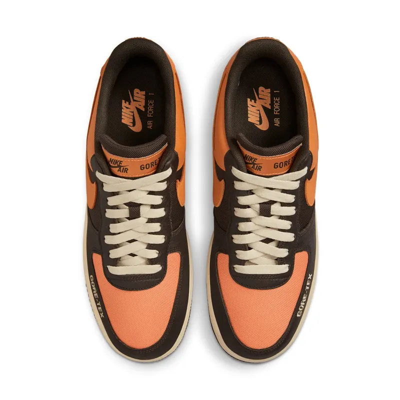 Nike Air Force 1 Low Gore-Tex Brown Orange (DO2760-220)