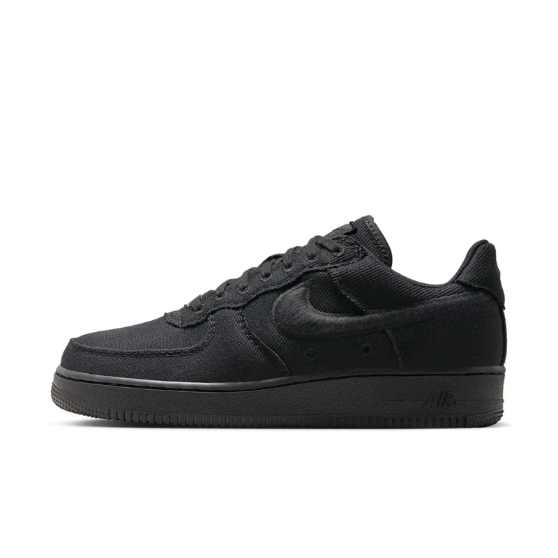 Nike Air Force 1 Low Triple Black Canvas (HV1204-002)