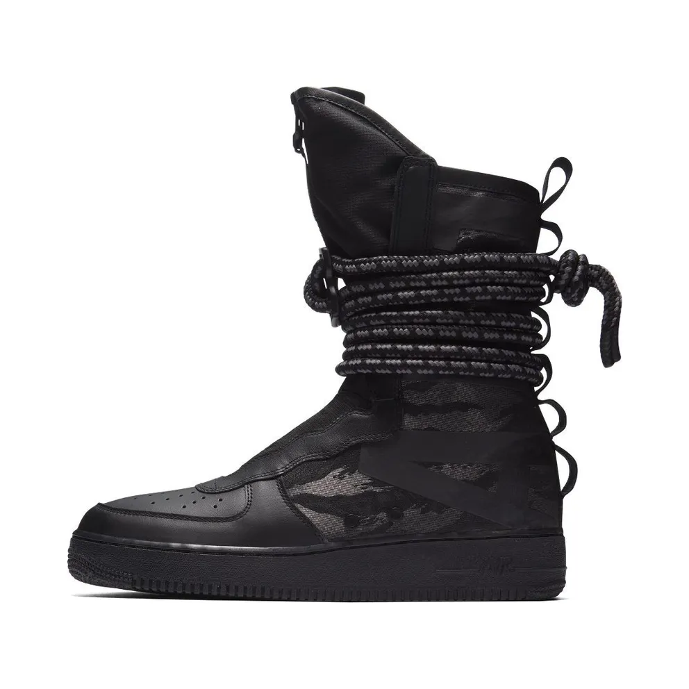 Nike SF Air Force 1 High Black Dark Grey Black/Black-Dark Grey (AA1128-002)