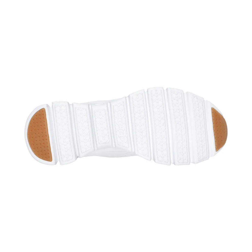 Skechers Slip-ins: Glide-Step – Tranquility – White / Black – “White” (104574 WBK)