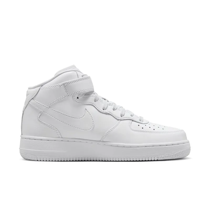 Nike Air Force 1 ’07 Mid Fresh White/White/Wolf Grey/White (DZ2525-100)