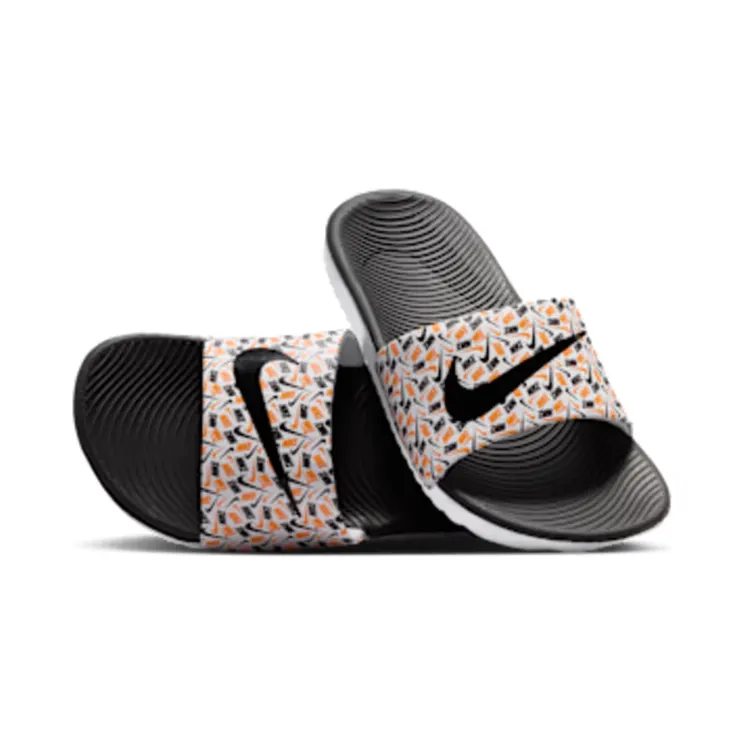 Nike Kawa “White / Total Orange / Black” (IR5202-101)