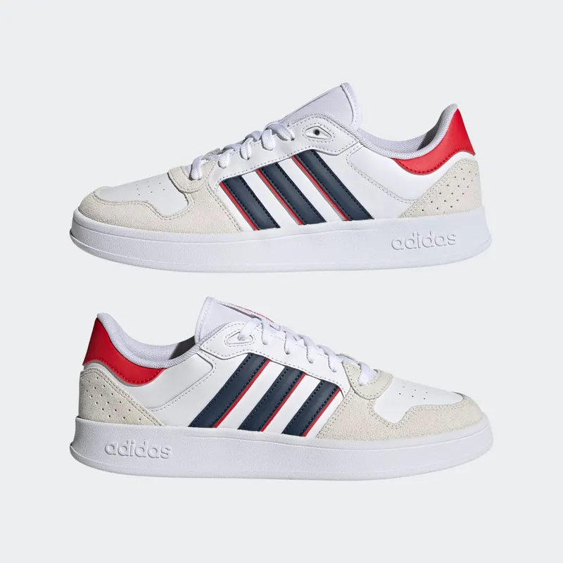 Adidas Breaknet Plus Cloud White / Crew Navy / Vivid Red (FY9649)