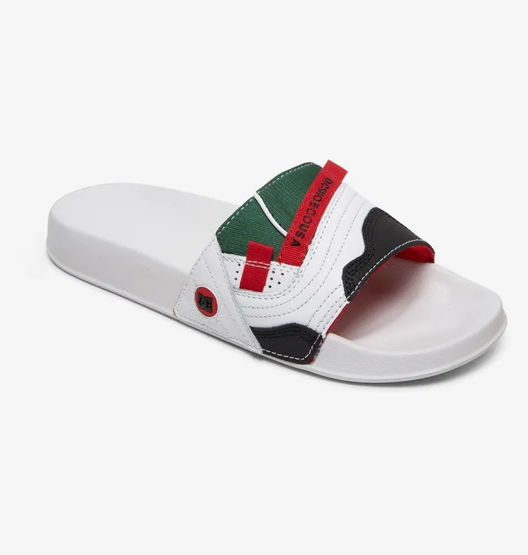 DC Williams Slides White (ADYL100045wrd)