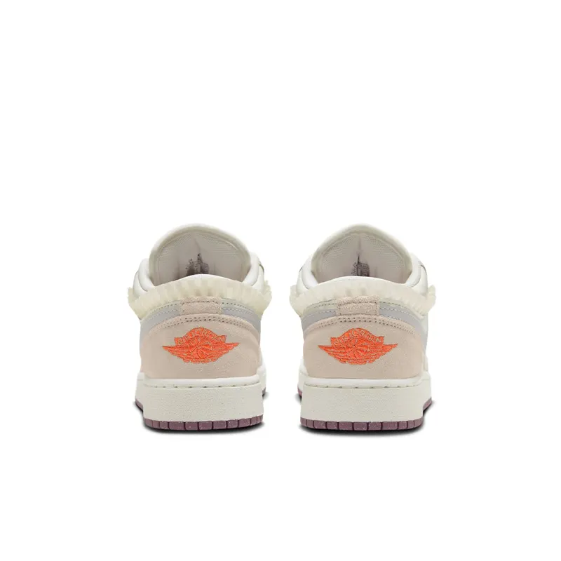 Jordan 1 Low SE GS “Sail Legend Light Brown Violet Dust Neutral Grey” (FQ8094-100)
