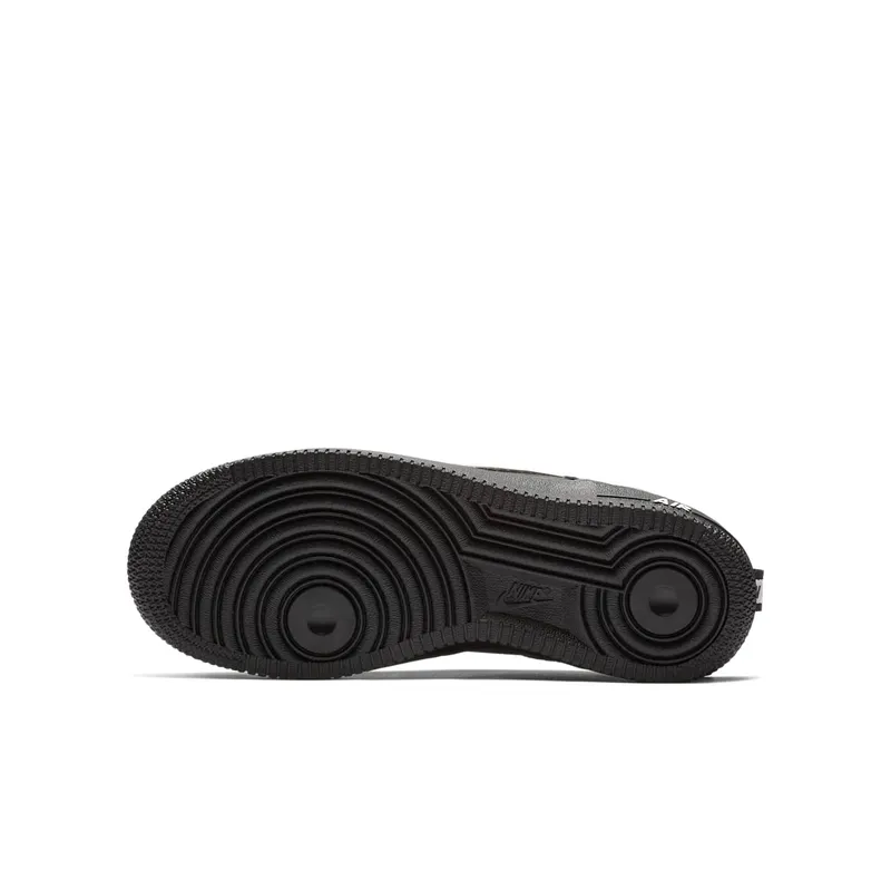 Nike Air Force 1 Utility Black White (GS) Black/White-Tour Yellow (AR1708-001)