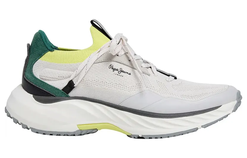 Pepe Jeans PèPè sneaker Limoen / Wit (PMS600019-800)