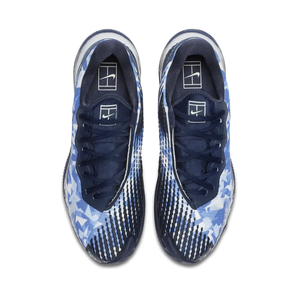 NikeCourt Air Zoom Vapor Cage 4 (gravel) Blue “Royal Pulse / White / Indigo Storm / Obsidian” (CD0425-406)