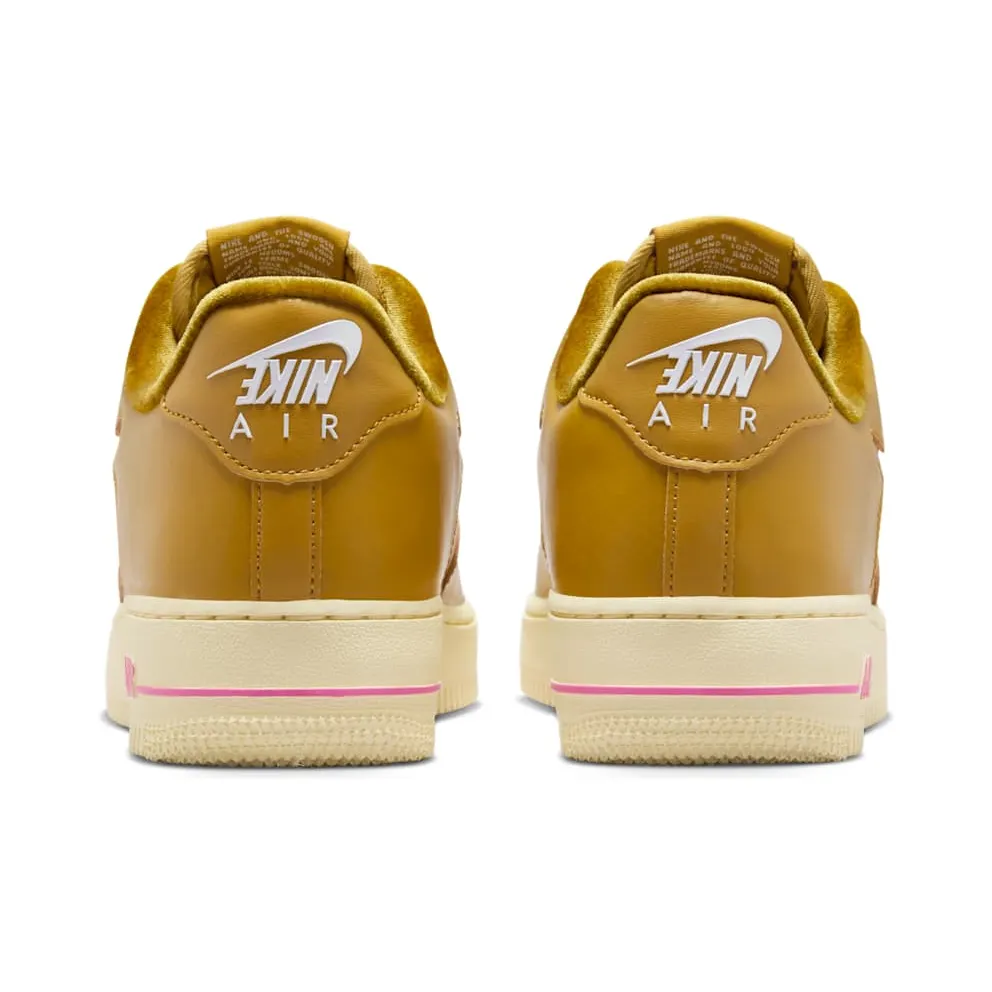 Nike Air Force 1 Jewel Bronzine Just Do It “Bronzine / Alabaster / Coconut Milk / Playful Pink” (FB8251-700)