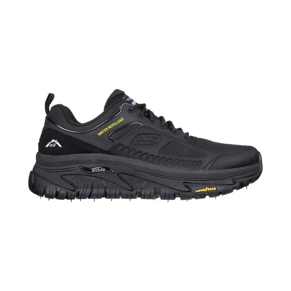 Skechers Relaxed Fit: Arch Fit Road Walker – Recon Sneaker Schwarz