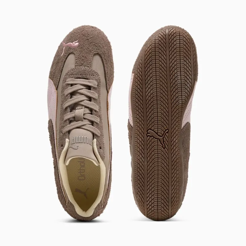 Puma Speedcat Brushed Luxe Womens “Mouse Grey Gum” (407672-01)