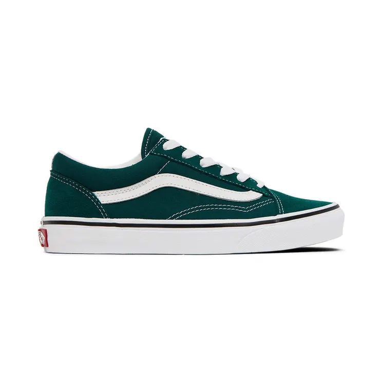 Vans Kids Green Old Skool Big Kids Sneakers (VN0A4UHZ60Q)