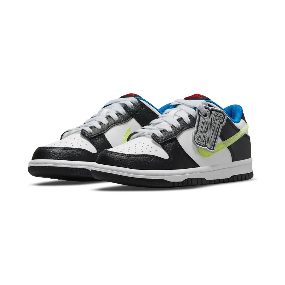 Nike Dunk Low Signal Blue Lemon Twist (GS) (DQ0977-100)