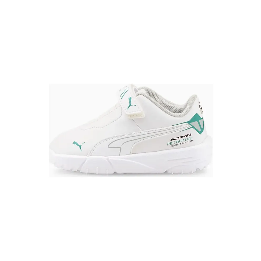 Puma Mercedes F1 Drift Cat Delta Motorsport Shoes baby’s White/Green (306922-03)