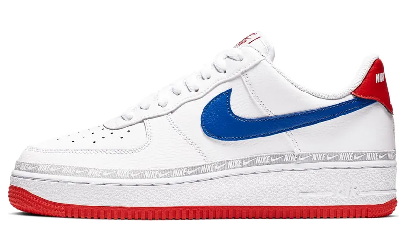 Nike Air Force 1 Low ‘Overbranding – White Red Blue’ (CD7339-100)