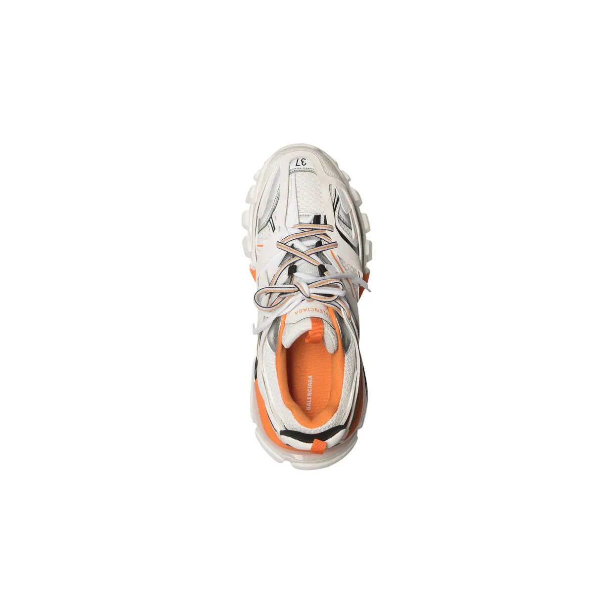 Balenciaga Track White Orange (W) (4)