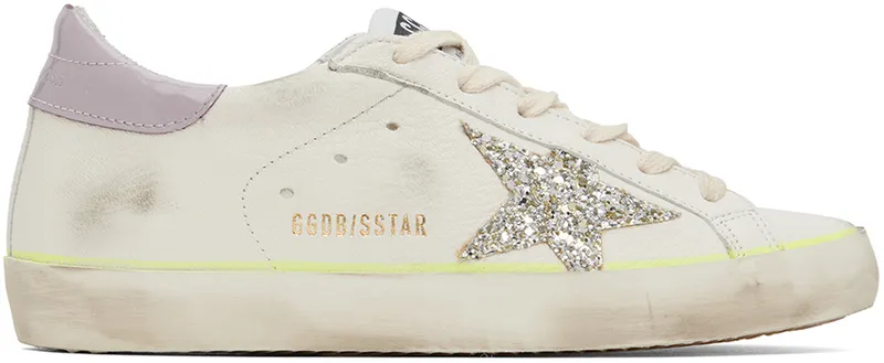 Golden Goose Superstar White Platinum Lilac (GWF00101.F003166.11182)
