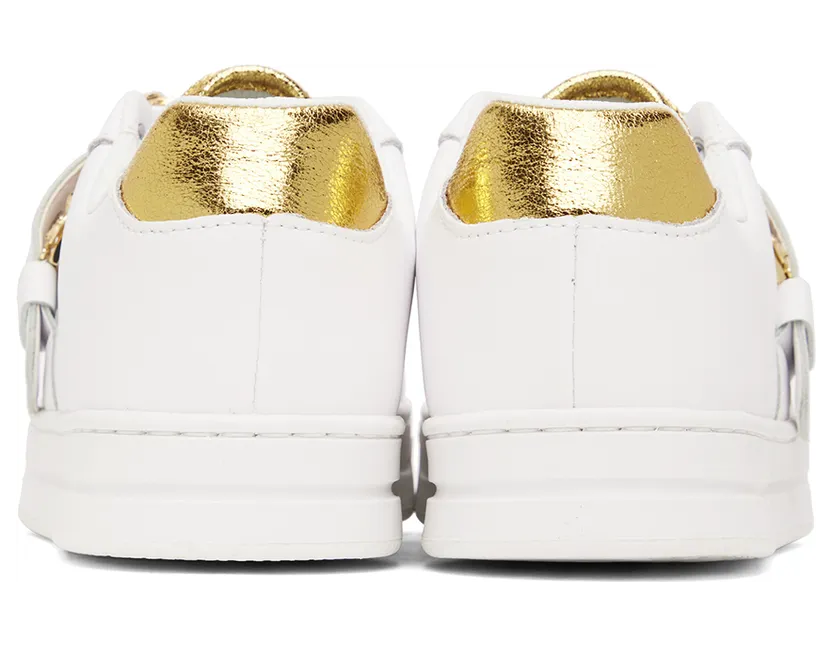 Versace Jeans Couture Black Baroque Buckle Court 88 Sneakers (E73VA3SK9EZP152) (2)
