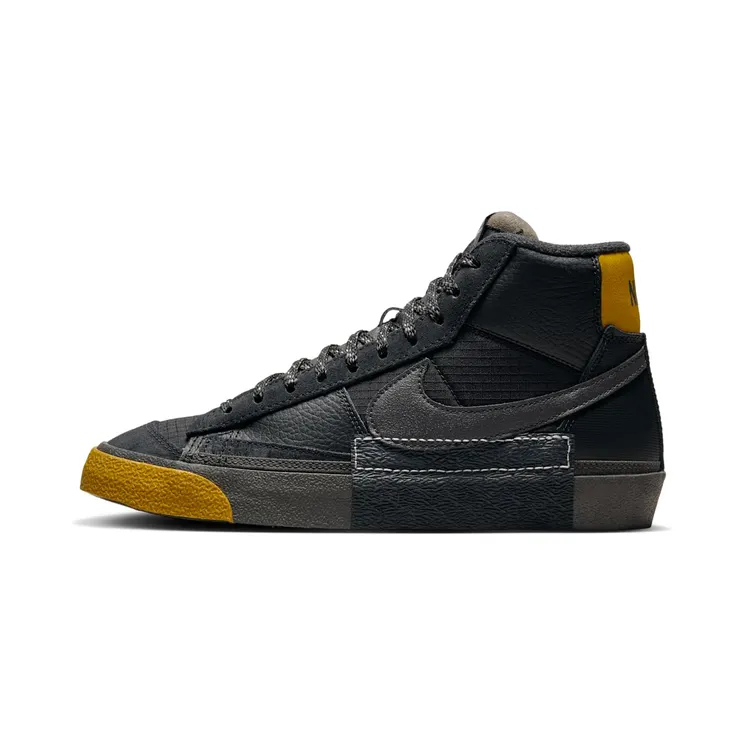 Nike Blazer Mid Pro Club “Black / Bronzine / Blue Tint / Medium Ash” (FB8891-001)
