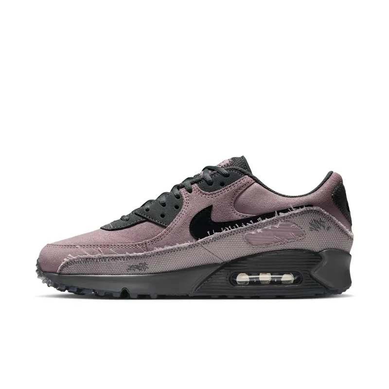 Nike Air Max 90 Premium “Light Violet Ore / Iron Grey / Anthracite / Black” (IQ0612-226)
