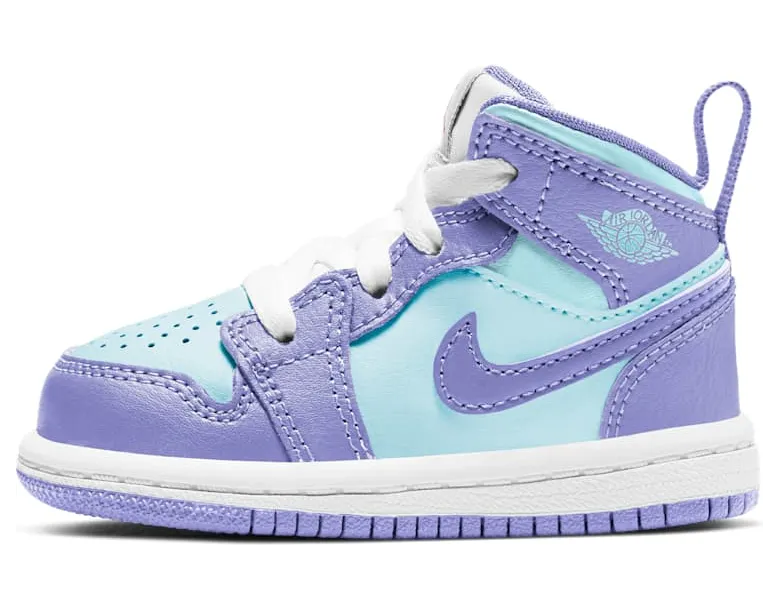 Jordan 1 Mid Purple Aqua (TD) (640735-500)